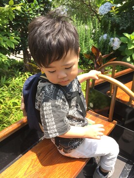 Ruiさん(キッズ・80cm)の夏コーディネート