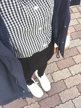 「アイテム（シャツワンピース）」を使った、sweet_chihoさん（レディース・156cm・20代）の秋コーディネート