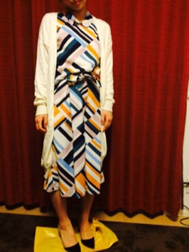 「シャーベットカラー」｜MISAKIさん（レディース・155cm）の冬コーディネート