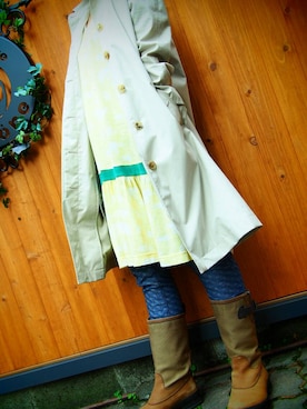 「ZOO（ズー）のアイテム」を使った、yasuyoさん（レディース・158cm）の冬コーディネート