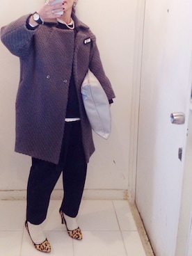 「Munich（ミューニック）のアイテム（ダウンジャケット/コート）」を使った、yukino_yucchinoさん（レディース・151cm）の冬コーディネート