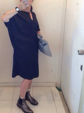 「KNOTT（ノット）のアイテム（ワンピース/ドレス）」を使った、yukino_yucchinoさん（レディース・151cm）の夏コーディネート
