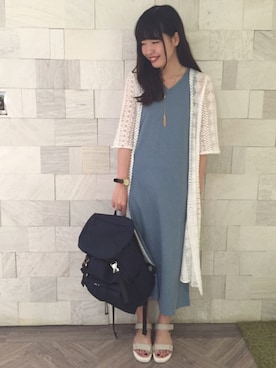 「ORiental TRaffic（オリエンタルトラフィック）の【再値下げ！SALE 50%OFF】【スポーツ系サンダル人気No1！】★スポーツサンダル★5203（サンダル）」を使った、るこ。さん（レディース・170cm）の春コーディネート