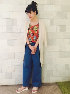 「ORiental TRaffic（オリエンタルトラフィック）の【再値下げ！SALE 50%OFF】【スポーツ系サンダル人気No1！】★スポーツサンダル★5203（サンダル）」を使った、るこ。さん（レディース・170cm）の春コーディネート