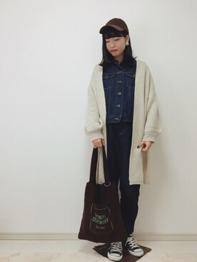 るこ。さん（レディース・170cm）の秋コーディネート