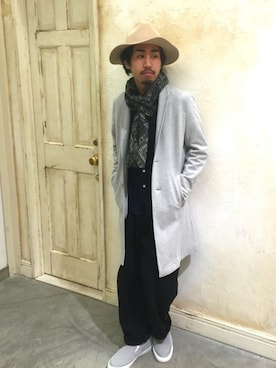 「RAGEBLUE（レイジブルー）のアイテム（その他アウター）」を使った、ごんさん（メンズ・166cm）の冬コーディネート