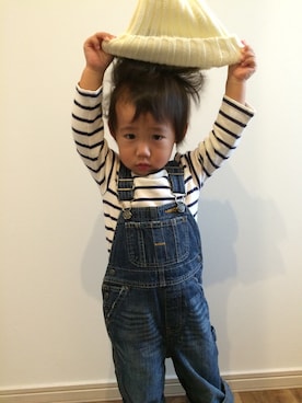 「ユニオ」｜haruさん（キッズ・90cm）の秋コーディネート