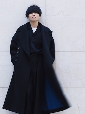 「SHAREEF（シャリーフ）のアイテム（ジャケット/アウター）」を使った、Ryoさん（メンズ・168cm）の秋コーディネート