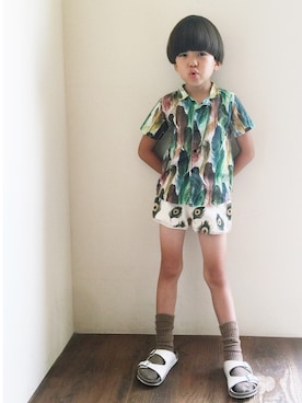 Amatonさん(キッズ・110cm)の夏コーディネート