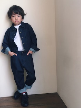 Amatonさん（キッズ・110cm）の秋コーディネート