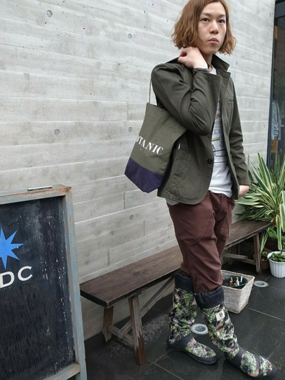 GDC LOGISTICS－SHOHEIさんの「gardening jacket（GDC）」を使ったコーディネート