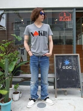 「NAKID」｜GDC LOGISTICS－SHOHEIさん（メンズ・170cm）の春コーディネート