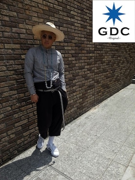 「hat」｜GDC LOGISTICS－SHOHEIさん（メンズ・178cm）の春コーディネート