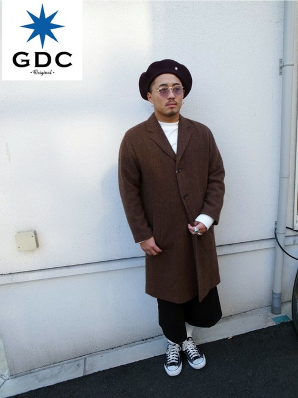 GDC LOGISTICS－SHOHEIさんの「CA4LAxGDC WOOL BERRET（GDC）」を使ったコーディネート