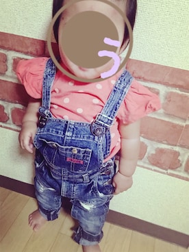 uki&naruさん（キッズ・80cm）の秋コーディネート