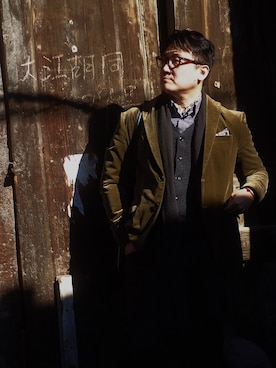 张幻巍さんのコーディネート