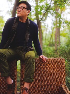 张幻巍さんのコーディネート