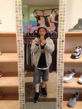 「アイテム（スタジャン、シルバー系）」を使った、fashionkillaさん（メンズ・172cm）の秋コーディネート
