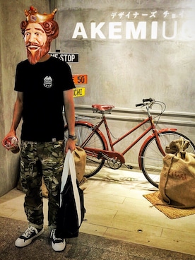 「Carhartt WIP（カーハートダブリューアイピー）のアイテム（シューズ）」を使った、LIALさん（メンズ・173cm）の秋コーディネート