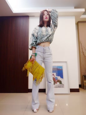 Elsaさん（レディース・161cm）の秋コーディネート