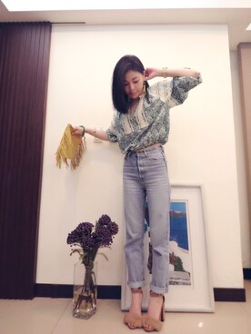 Elsaさん（レディース・161cm）の春コーディネート