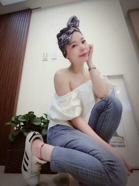 「murua」｜Elsaさん（レディース・161cm）の春コーディネート