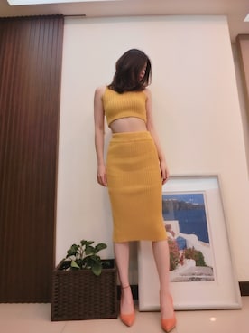 Elsaさん（レディース・161cm）の夏コーディネート