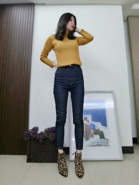 Elsaさん(レディース・161cm)の秋コーディネート