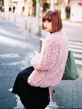 「mcmc」｜あんどうななさん（レディース・158cm）の冬コーディネート