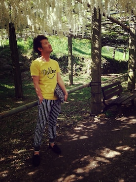 龍也さん(メンズ・170cm)の春コーディネート