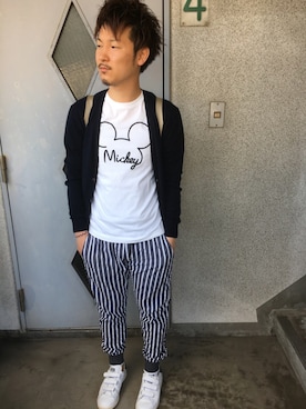 龍也さん（メンズ・170cm）の春コーディネート