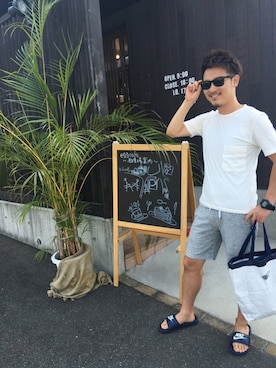 龍也さん（メンズ・170cm）の夏コーディネート