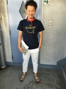 龍也さん（メンズ・170cm）の夏コーディネート