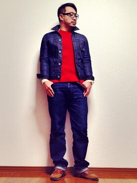 あんちゃんさん（メンズ・173cm）の冬コーディネート