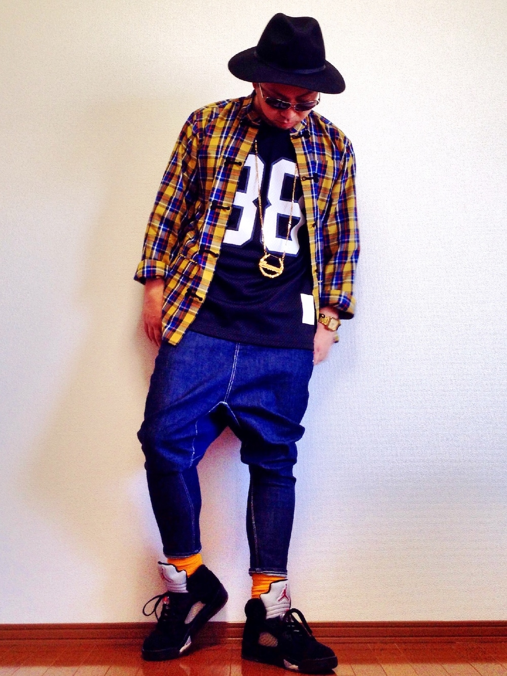 美品✨PHENOMENON ニッカデニム サルエル ヴィンテージ加工 30 imgrc0076332611.jpg