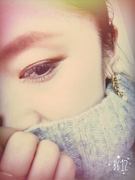 「UNITED ARROWS（ユナイテッドアローズ）のアイテム（ピアス（片耳用））」を使った、mocoさん（レディース・165cm）の冬コーディネート