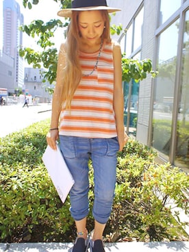 「Factor=（ファクターイコール）のアイテム」を使った、Blue in Green  さん（レディース・160cm）の夏コーディネート