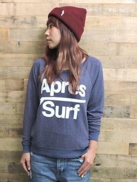 「MAISON SCOTCH（メゾンスコッチ）のアイテム」を使った、Blue in Green  さん（レディース・155cm）の秋コーディネート