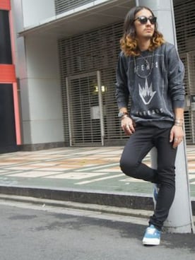 「Afends（アフェンズ）のアイテム」を使った、Blue in Green  さん（メンズ・170cm）の秋コーディネート