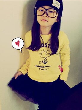 りりららさん（キッズ・120cm）の冬コーディネート