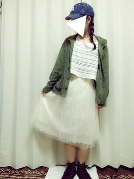 saki＊さん（レディース・152cm）の春コーディネート