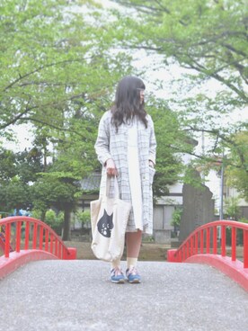 Nさん（レディース・157cm）の春コーディネート