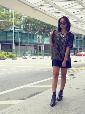 「shorts」｜「アイテム（ブーティ）」を使った、JRunwayさん（レディース・158cm）の秋コーディネート