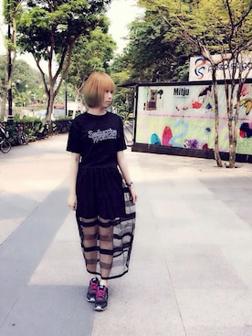 「seethrough」｜JRunwayさん（レディース・160cm）の秋コーディネート