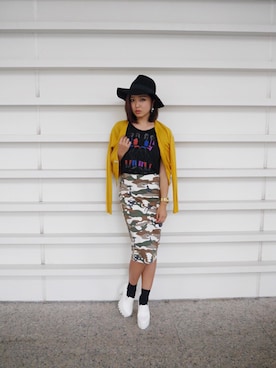 「3rd by VANQUISH（サードバイヴァンキッシュ）のアイテム（シューズ）」を使った、JRunwayさん（レディース・158cm）の秋コーディネート