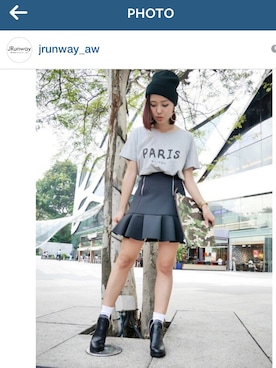 「SPIRALGIRL（スパイラルガール）のアイテム」を使った、JRunwayさん（レディース・158cm）の冬コーディネート