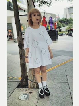 「oversize」｜JRunwayさん（レディース・153cm）の春コーディネート