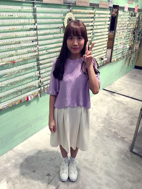 「MIIA（ミーア）のアイテム」を使った、JRunwayさん（レディース・160cm）の春コーディネート