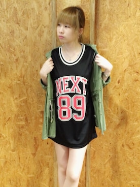 「sporty」｜JRunwayさん（レディース・160cm）の夏コーディネート