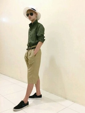 「harajuku」｜「アイテム（帽子）」を使った、JRunwayさん（メンズ・178cm）の春コーディネート